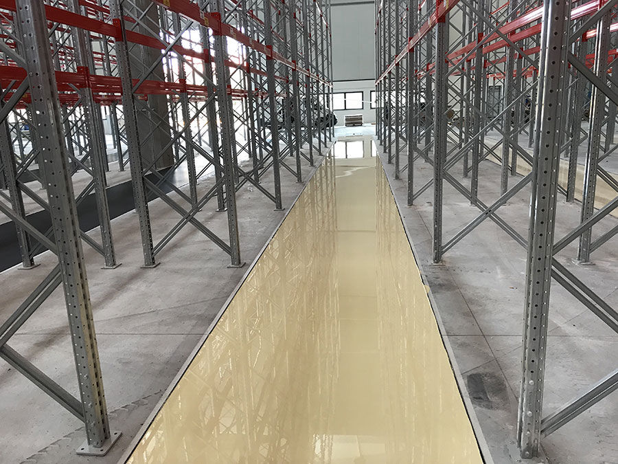 Pavimenti in resina industriali